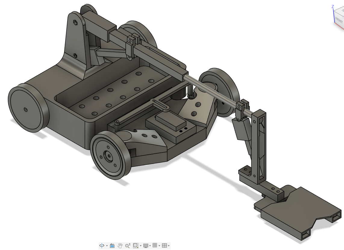 Full CAD assembly of the Stability COMmander telehandler prototype